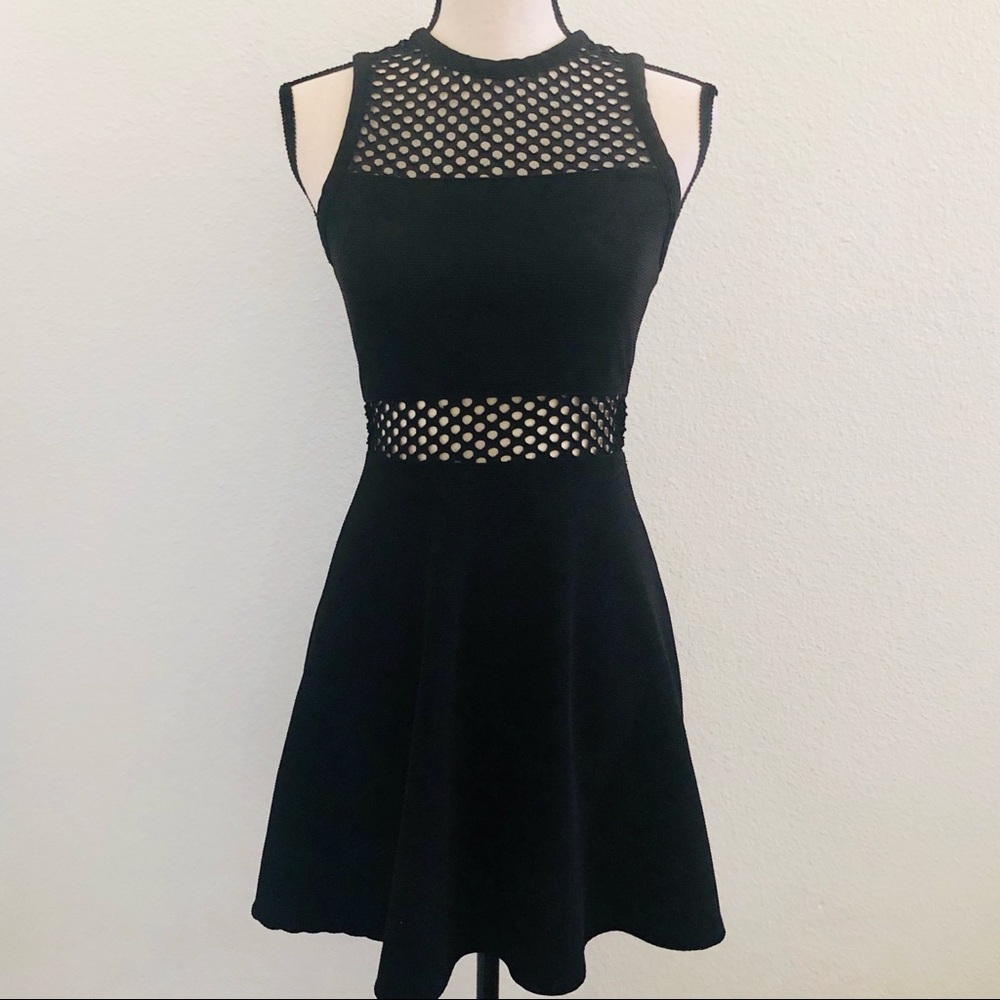 ONE CLOTHING Sleeveless Eyelet Dress